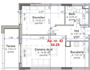 Apartamente 2 camere, imobil nou, zona Marasti, optiune de finisare !