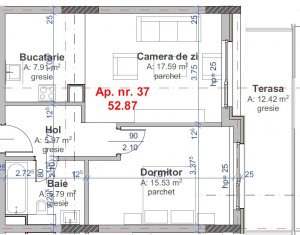 Apartamente 2 camere, imobil nou, zona Marasti, optiune de finisare !