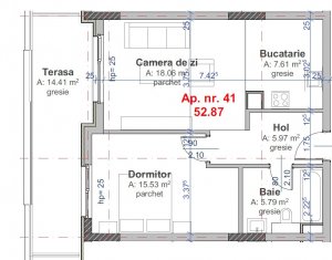 Apartamente 2 camere, imobil nou, zona Marasti, optiune de finisare !