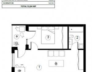  Apartamente cu 2 camere, imobil nou si modern, zona Parc Gheorgheni