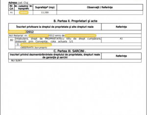 Teren 11200 mp in Rascruci, liber de sarcini, cu potential industrial