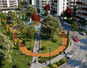 Vanzare apartament 2 camere confort sporit, 69.64 mp, bloc nou