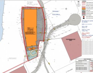 Teren Industrial 9900mp cu autorizatie hala 4600mp, Parc Nervia