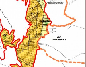 Floresti limita Cluj Napoca, teren Intravilan UL1, Valea Garboului, 12663mp