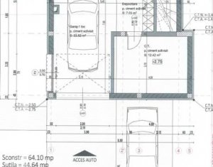 Casa individuala, D+P+1E,  constructie noua, zona Petrom, Baciu