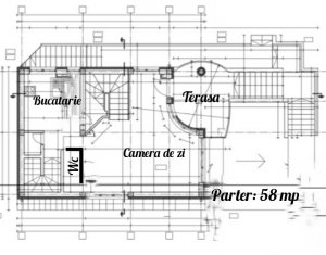 Casa individuala, 4 camere, zona Lac Chinteni