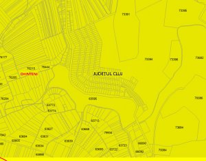 Teren de vanzare 5800mp, Front la lac Chinteni, oportunitate investitie 