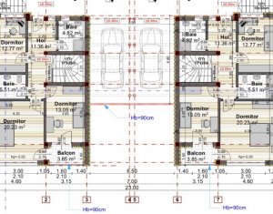 Teren intravilan autorizat cu 2 case individuale, Salicea