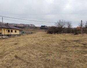 Teren constructii Apahida, acces drum, panorama superba