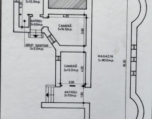 Parter vila cu demisol si teren 842 mp, ultracentral Turda