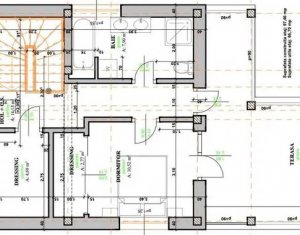 Corpadea, casa 2 niveluri, garaj, curte 776 m,  liniste, aer curat, acces parau 