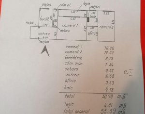 Lakás 2 szobák eladó on Cluj-napoca, Zóna Gheorgheni