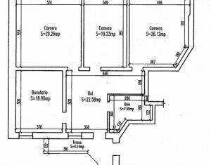 Apartament 155mp 4 incaperi, Dorobantilor benzinaria MOL