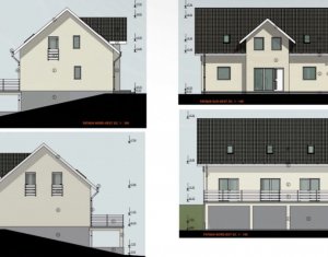 Proiect casa autorizat cu fundatie realizata si casa ridicata in Bontida, 1440 m