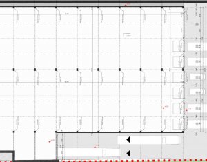 Depozit 2560mp H=9m, 8 rampe, 17 parcari, platforma 1750mp, zona Napolact