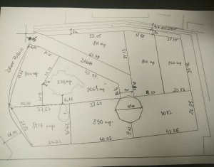 Parcelă teren UTR LID pentru casă 807 m2 + piscina, Faget