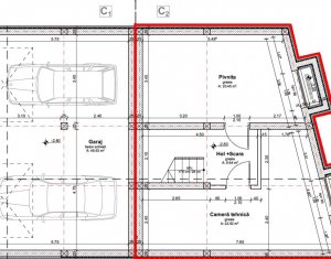 Duplex 4 camere, S+P+M, 156 mp utili, 280 mp teren,Dambul Rotund, zona linistita