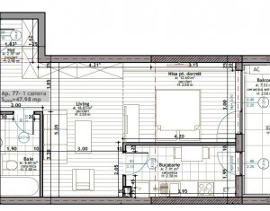 Apartament deosebit in bloc nou, parcare si boxa, zona Wings